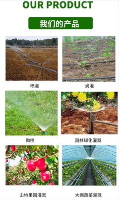 雾化微喷头 温室大棚与园林绿化的高效灌溉利器